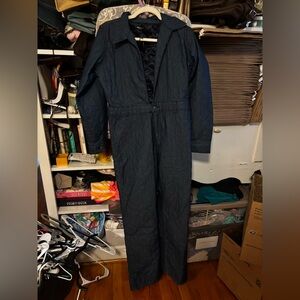 Nasty Gal Navy Quilted Outerwear